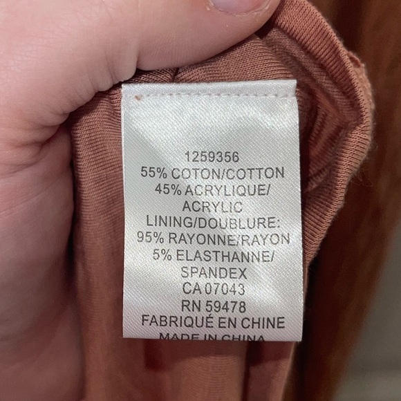 NWT HOUSE OF HARLOW 1960 Revolve Tan Crochet High Neck Bodycon Midi Dress Large - Picture 6 of 8